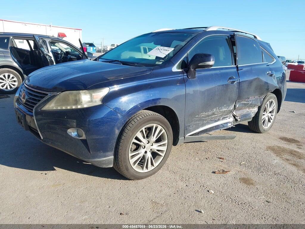 2T2BK1BA3EC226749 2014 LEXUS RX 350 photo no. 2