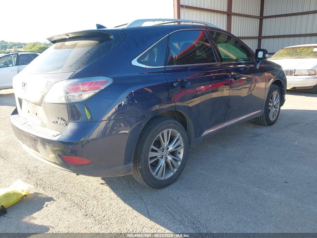 2T2BK1BA3EC226749 2014 LEXUS RX 350 photo no. 4