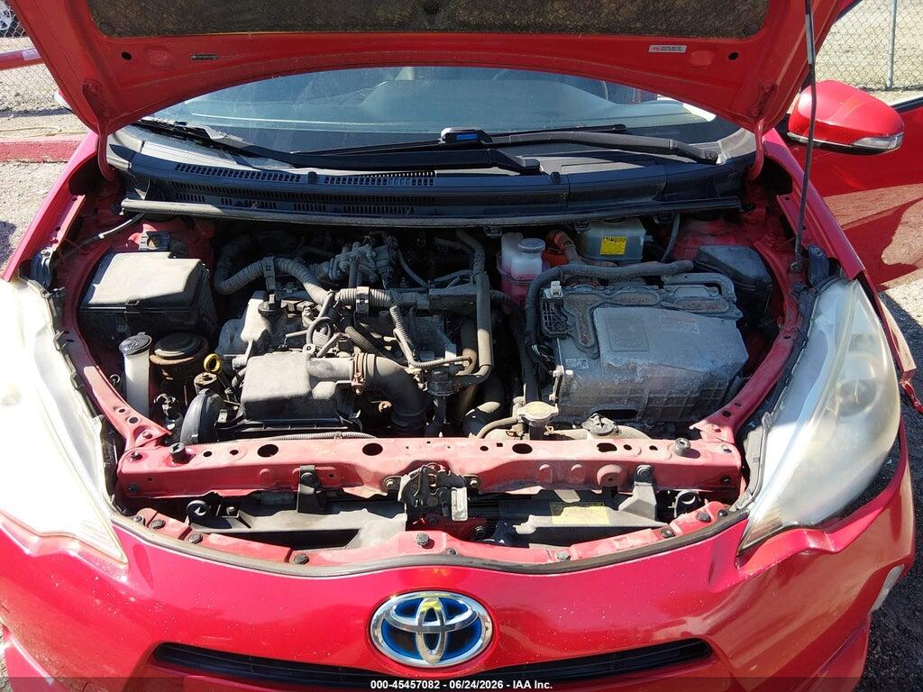 JTDKDTB39D1052801 2013 TOYOTA PRIUS C photo no. 10