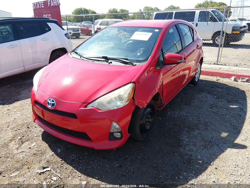 JTDKDTB39D1052801 2013 TOYOTA PRIUS C photo no. 2