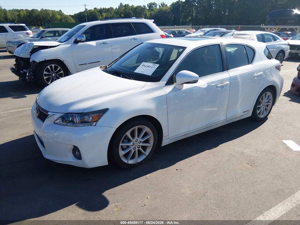 JTHKD5BH6C2122074 2012 LEXUS CT photo no. 2