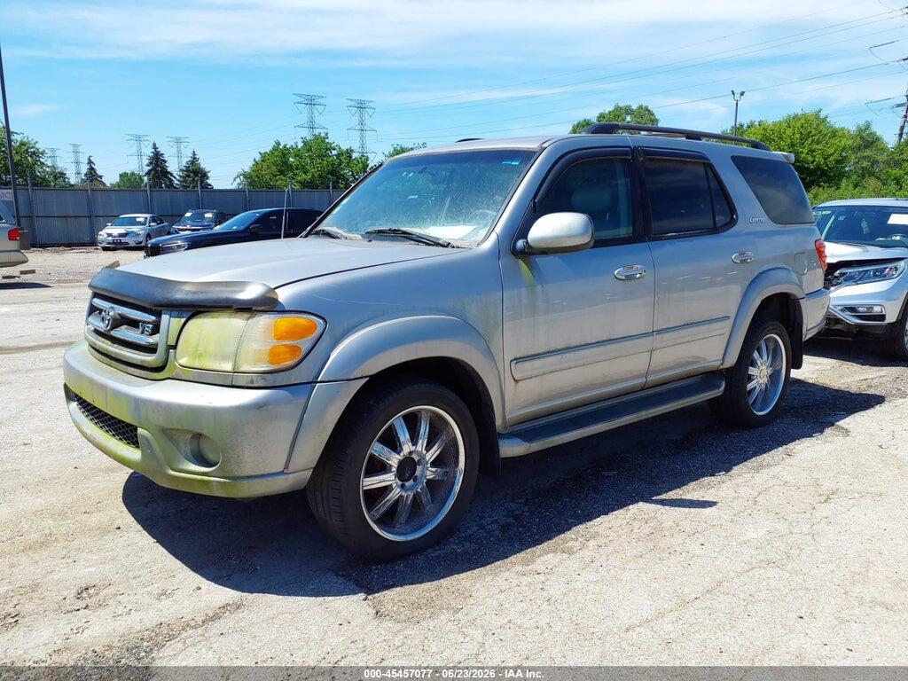 5TDBT48A92S076580 2002 TOYOTA SEQUOIA photo no. 2