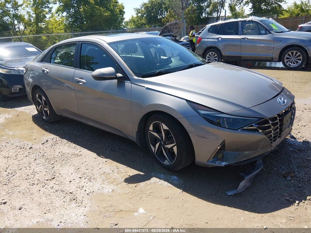 KMHLN4AJ3NU014886 2022 HYUNDAI ELANTRA HYBRID photo no. 1