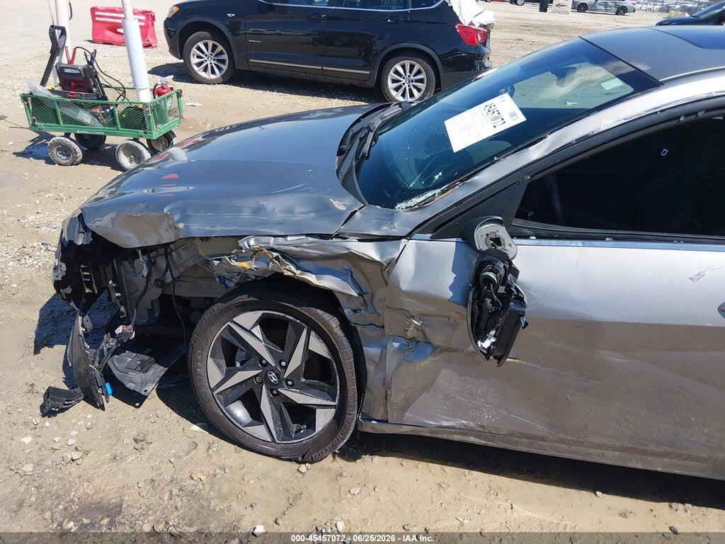 KMHLN4AJ3NU014886 2022 HYUNDAI ELANTRA HYBRID photo no. 6