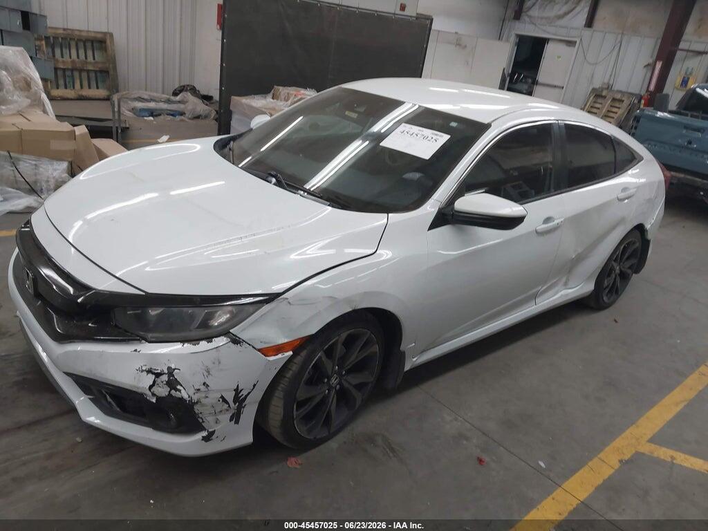 19XFC2F81KE037367 2019 HONDA CIVIC photo no. 2