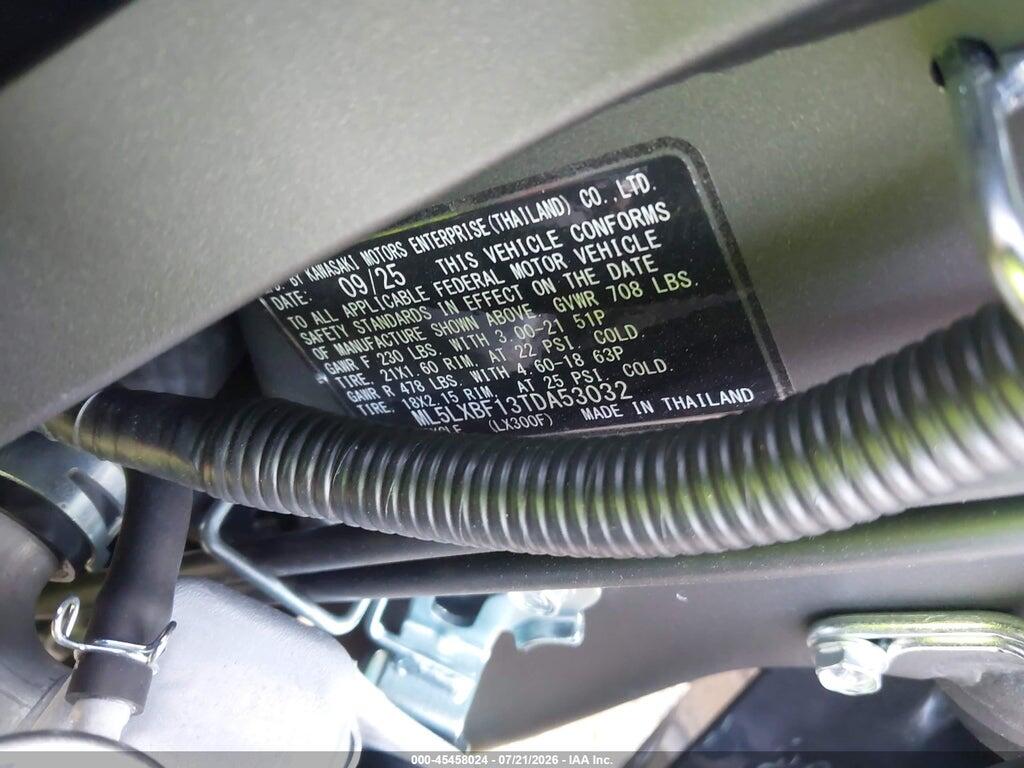 ML5LXBF13TDA53032 2026 KAWASAKI KLX300 photo no. 10
