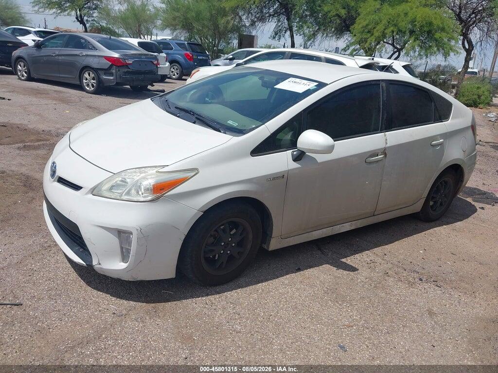 JTDKN3DU4C5499756 2012 TOYOTA PRIUS photo no. 2