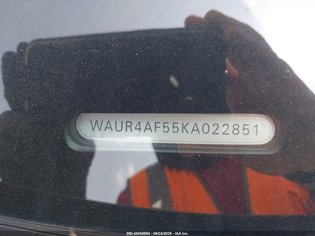 WAUR4AF55KA022851 2019 AUDI S5 photo no. 9