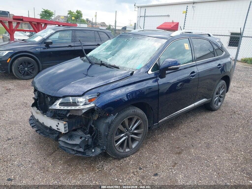2T2BK1BA6DC211936 2013 LEXUS RX 350 photo no. 2