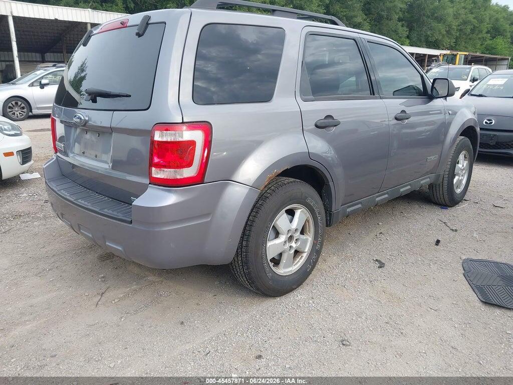 1FMCU03168KA63878 2008 FORD ESCAPE photo no. 4