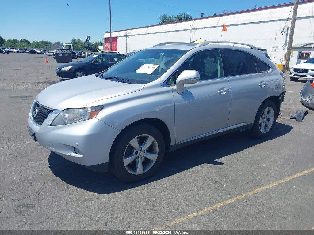 2T2BK1BA9BC087609 2011 LEXUS RX 350 photo no. 2