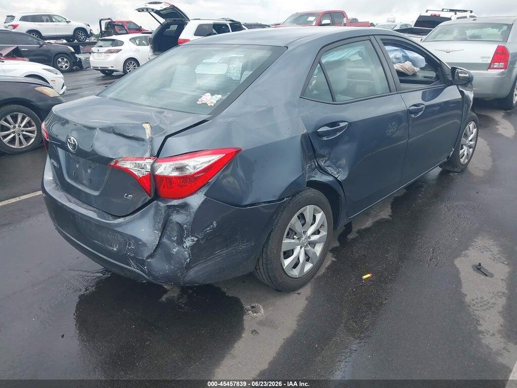 2T1BURHE2FC254874 2015 TOYOTA COROLLA photo no. 4