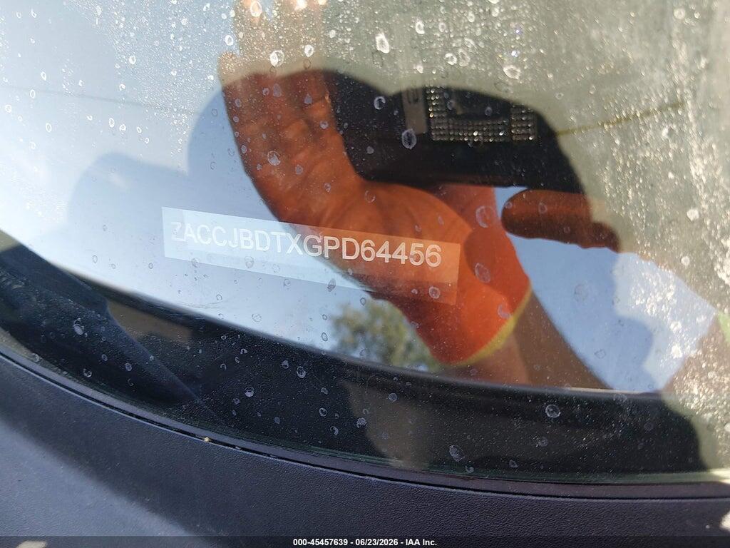 ZACCJBDTXGPD64456 2016 JEEP RENEGADE photo no. 9