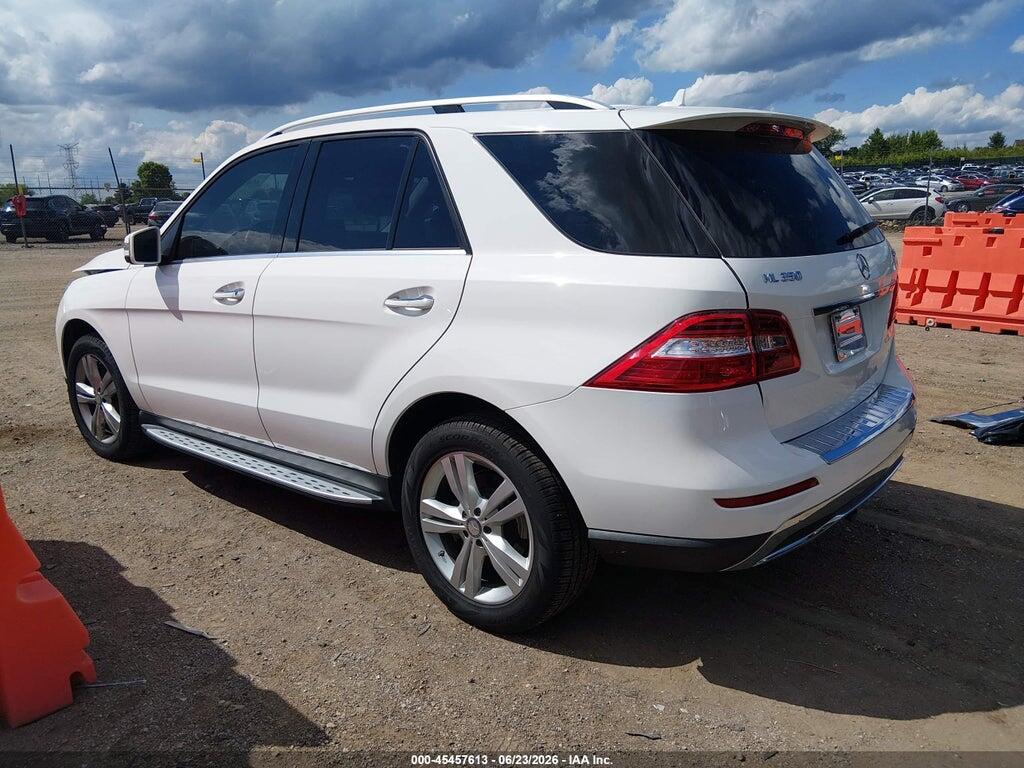 4JGDA5HB5FA450792 2015 MERCEDES-BENZ ML 350 photo no. 3