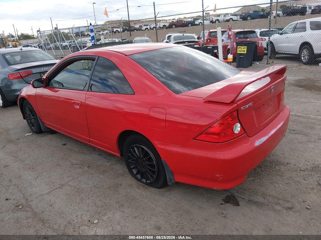 1HGEM22935L053154 2005 HONDA CIVIC photo no. 3