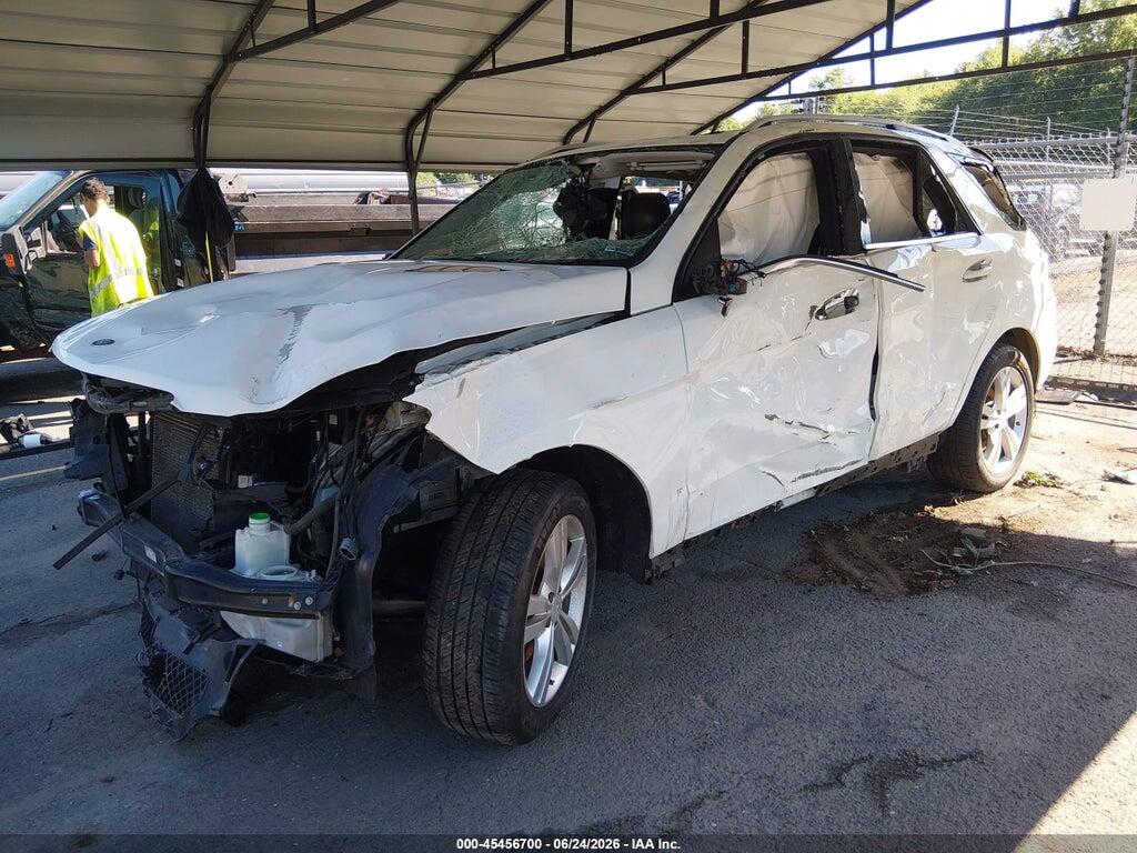 4JGDA5HB2DA237439 2013 MERCEDES-BENZ ML 350 photo no. 2