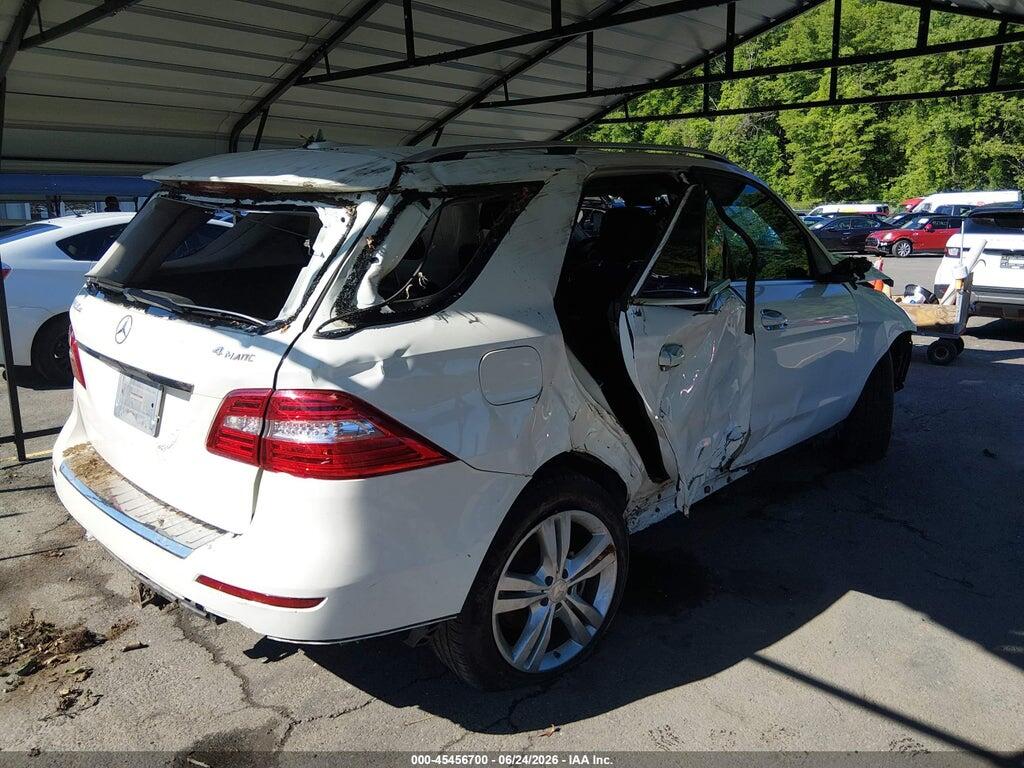 4JGDA5HB2DA237439 2013 MERCEDES-BENZ ML 350 photo no. 4