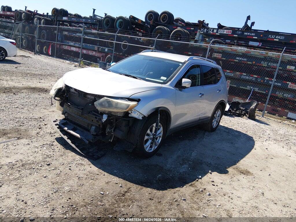 KNMAT2MT0FP502017 2015 NISSAN ROGUE photo no. 2