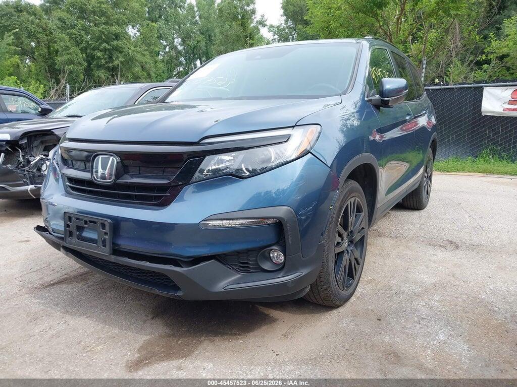 5FNYF6H2XNB046583 2022 HONDA PILOT photo no. 2