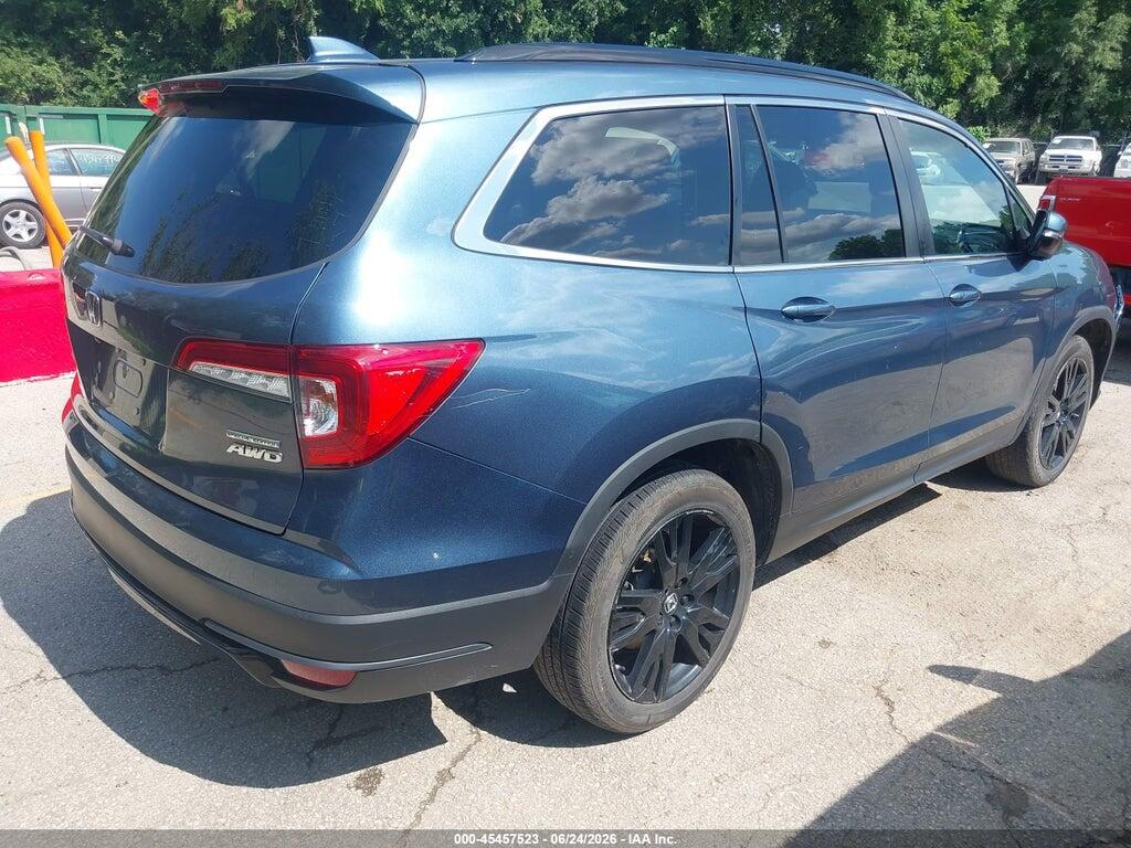 5FNYF6H2XNB046583 2022 HONDA PILOT photo no. 4