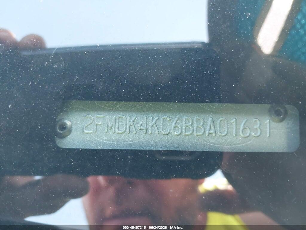 2FMDK4KC6BBA01631 2011 FORD EDGE photo no. 9
