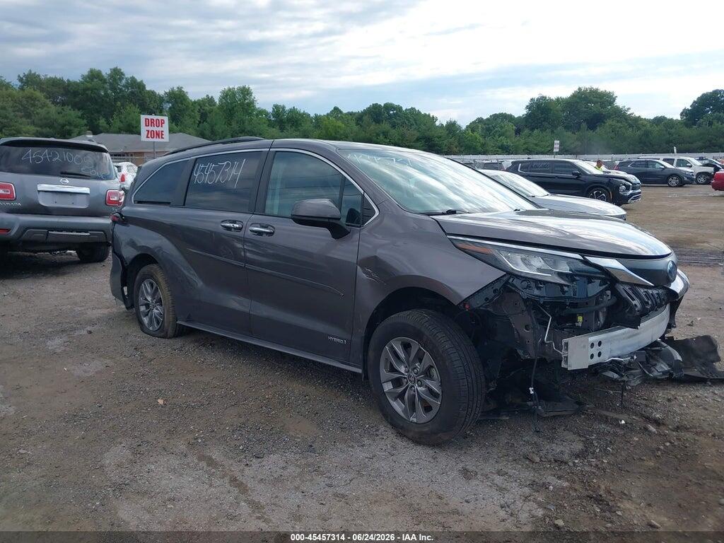 5TDJRKEC8MS029113 2021 TOYOTA SIENNA photo no. 1