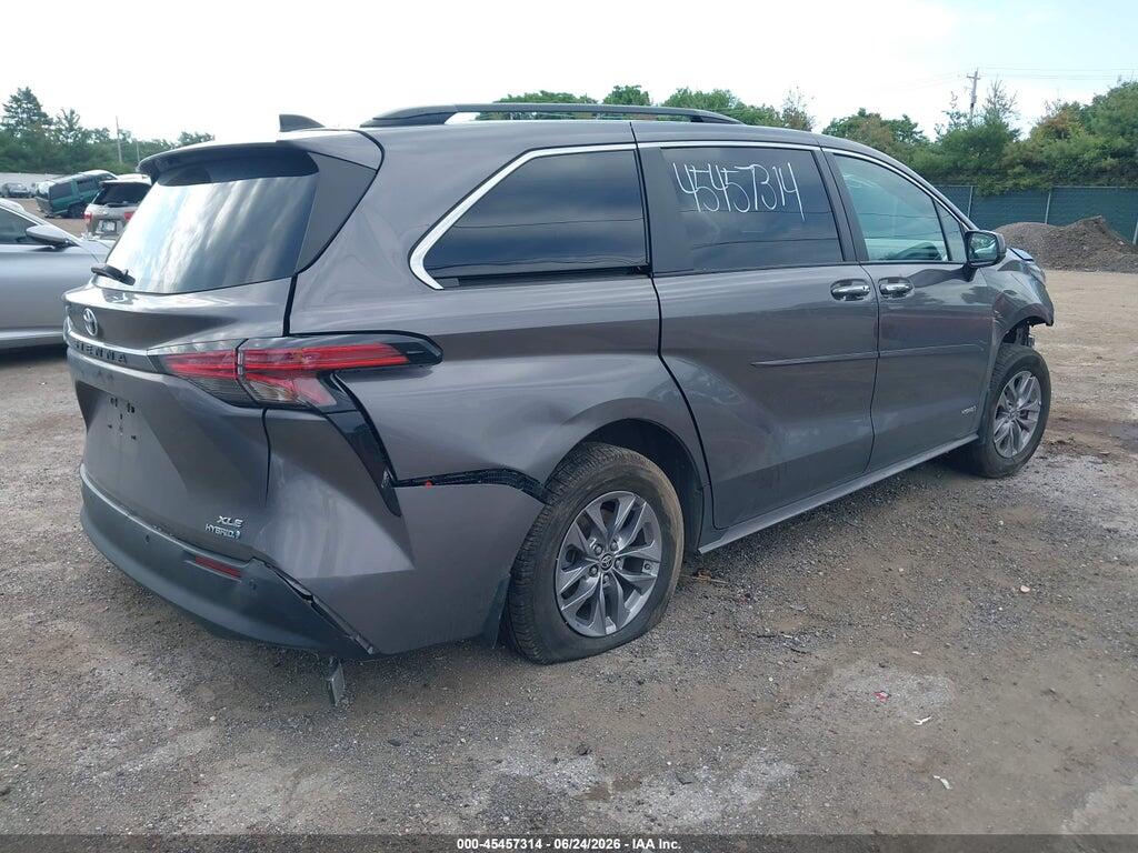 5TDJRKEC8MS029113 2021 TOYOTA SIENNA photo no. 4