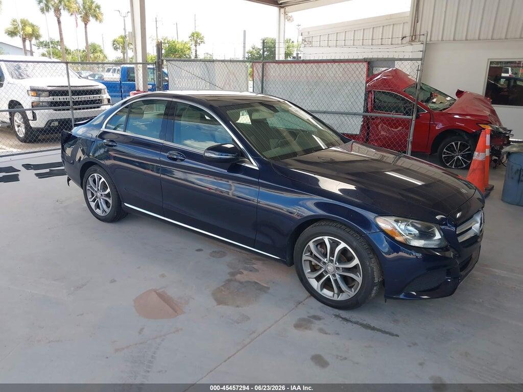 55SWF4JB2GU099396 2016 MERCEDES-BENZ C 300 photo no. 1