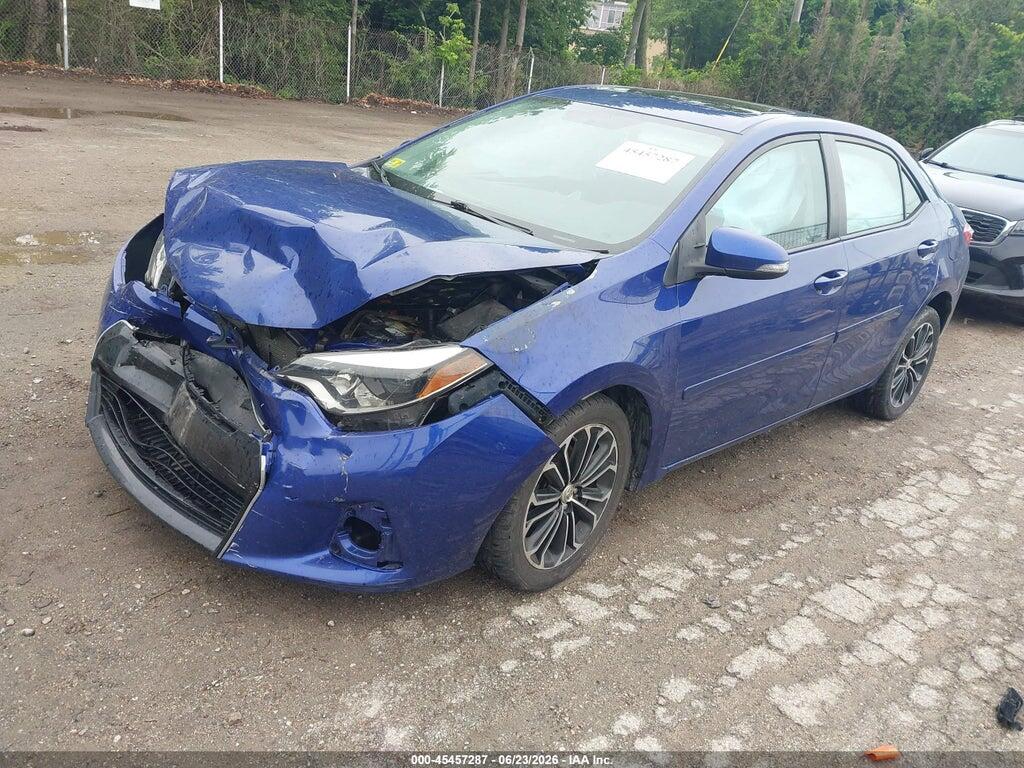 5YFBURHE8EP147987 2014 TOYOTA COROLLA photo no. 2