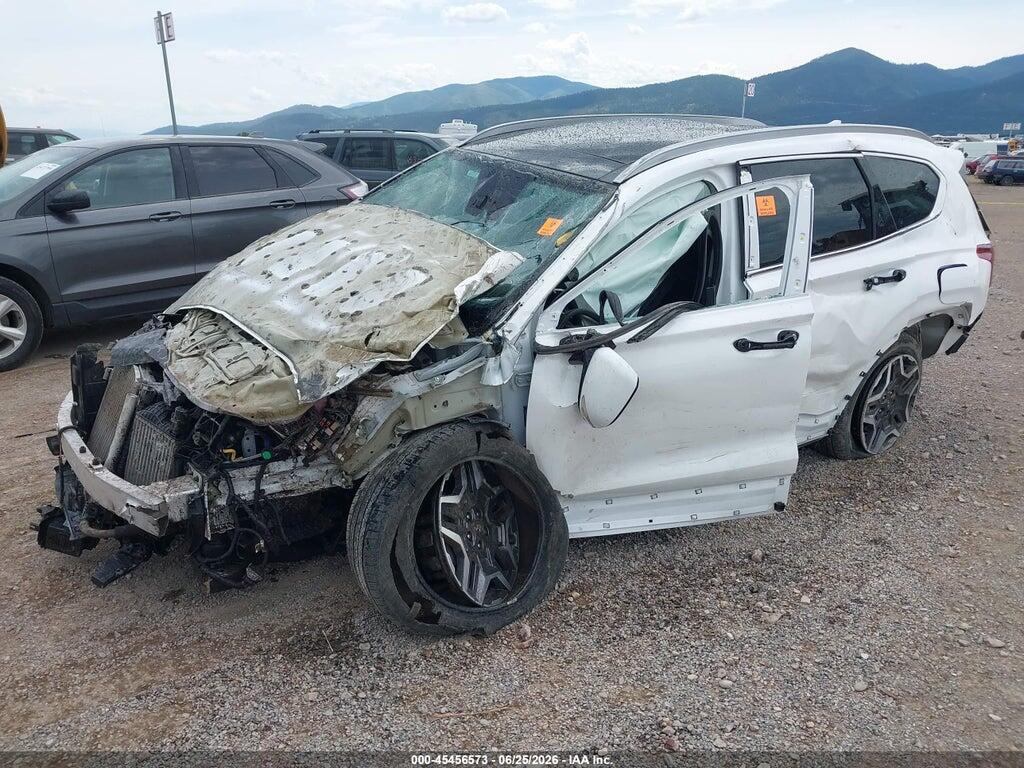 KM8S3DA1XNU044355 2022 HYUNDAI SANTA FE HYBRID photo no. 2