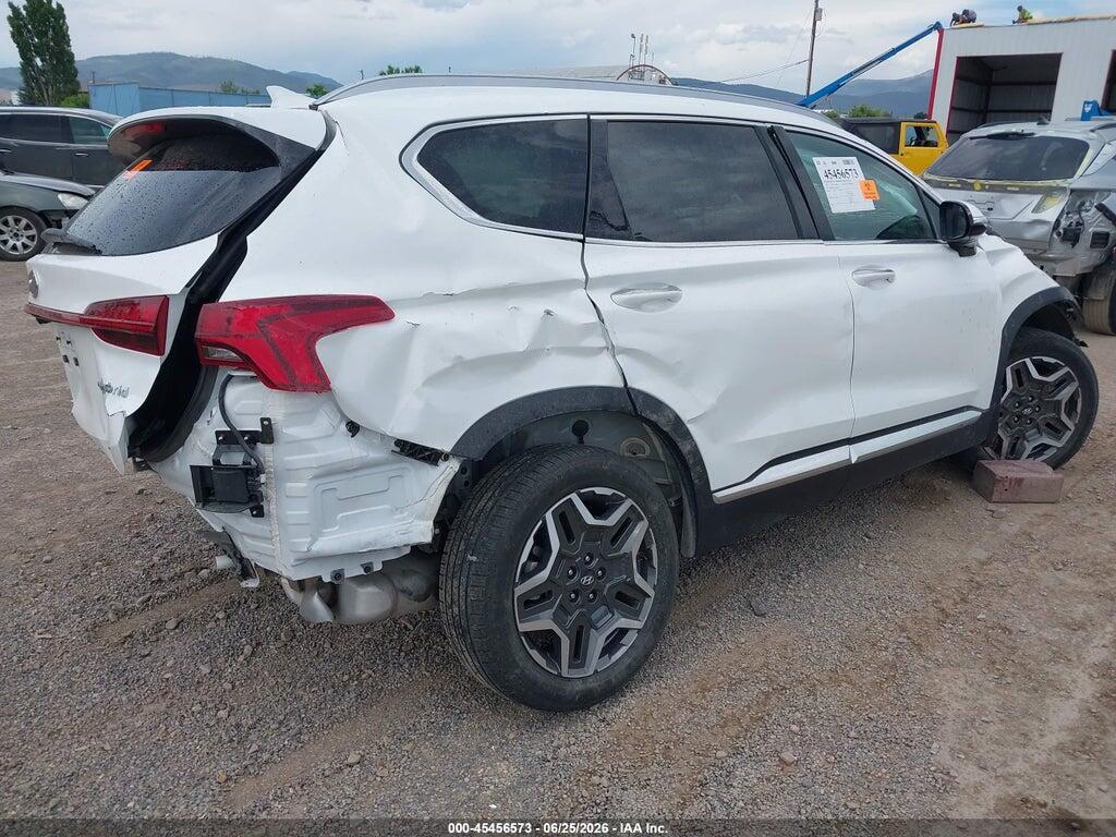 KM8S3DA1XNU044355 2022 HYUNDAI SANTA FE HYBRID photo no. 4
