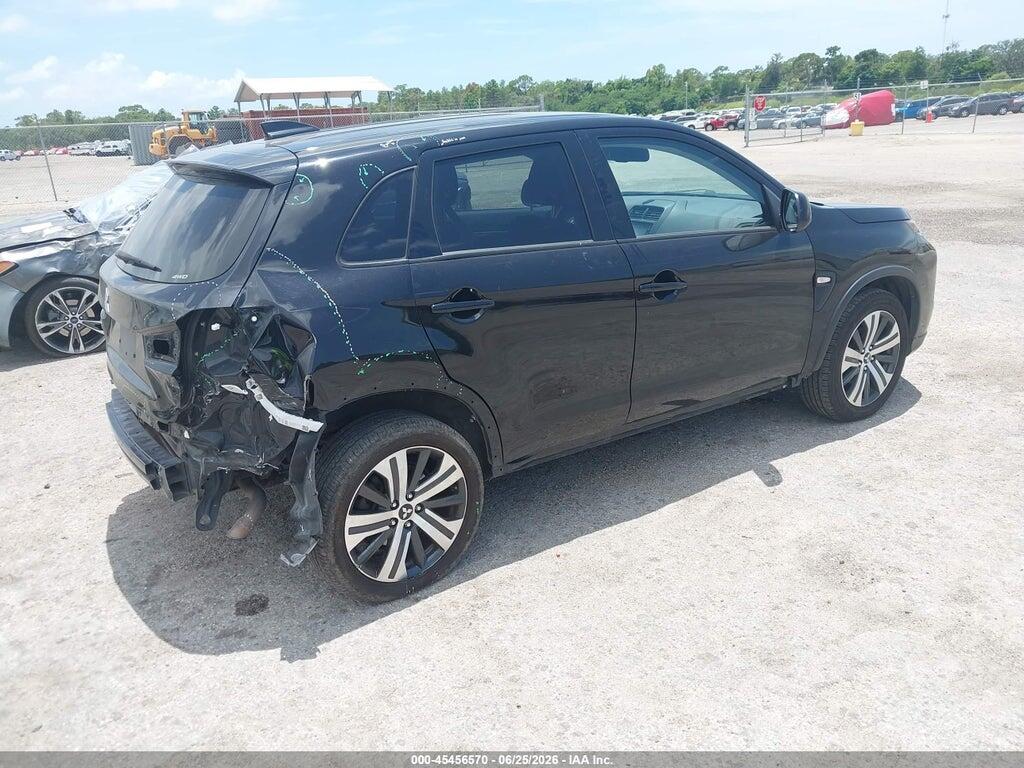 JA4ARUAU9RU010447 2024 MITSUBISHI OUTLANDER SPORT photo no. 4