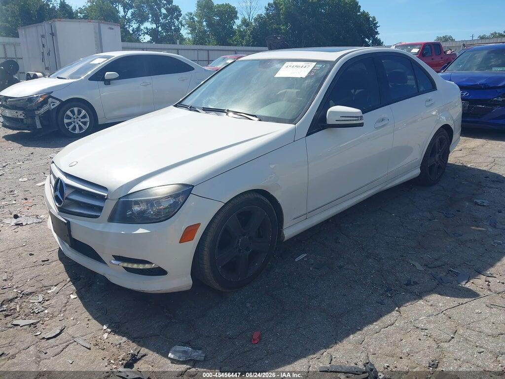 WDDGF5EB7BR177167 2011 MERCEDES-BENZ C 300 photo no. 2