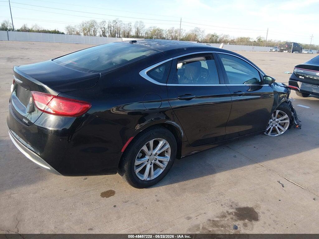 1C3CCCAB4FN725493 2015 CHRYSLER 200 photo no. 4