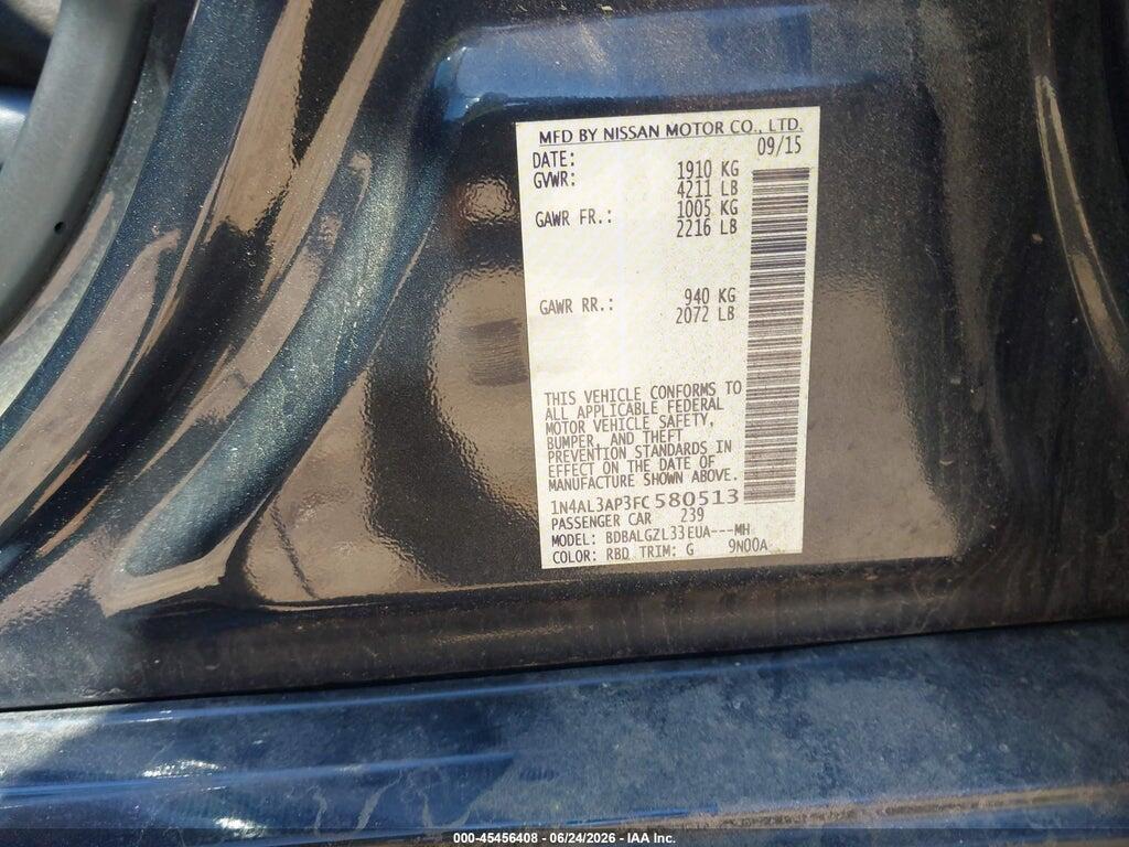 1N4AL3AP3FC580513 2015 NISSAN ALTIMA photo no. 9