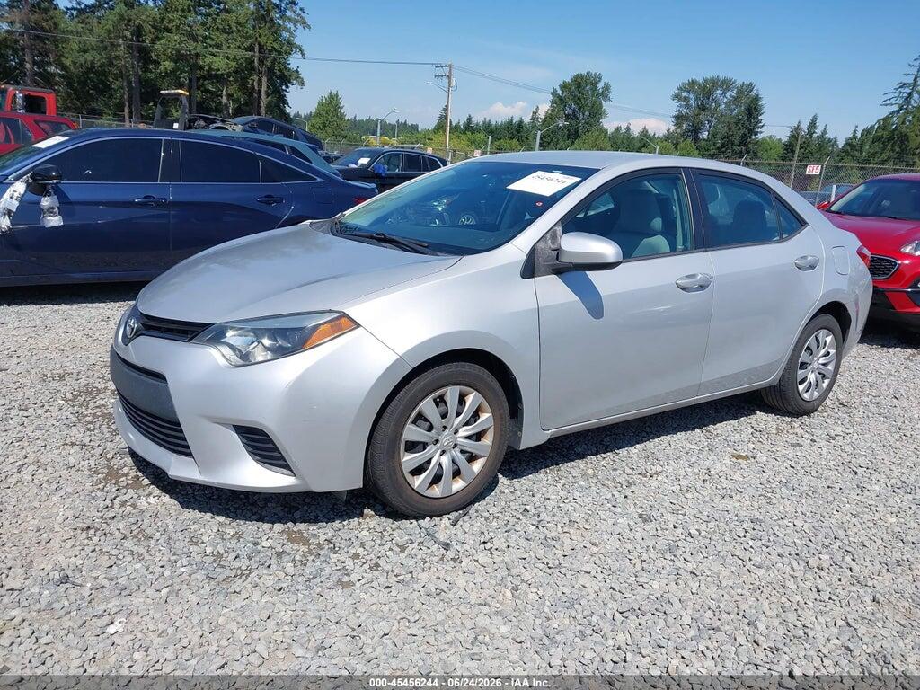 2T1BURHE2EC190589 2014 TOYOTA COROLLA photo no. 2