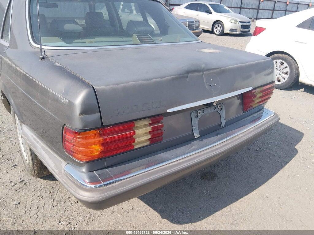 WDBCA35D5GA275616 1986 MERCEDES-BENZ 420 photo no. 6