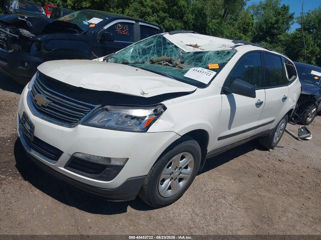 1GNKVFKD0EJ217828 2014 CHEVROLET TRAVERSE photo no. 2