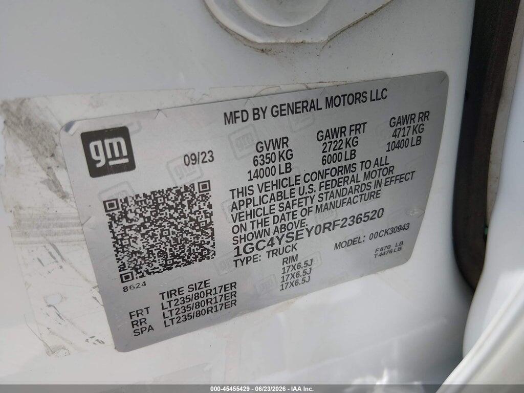 1GC4YSEY0RF236520 2024 CHEVROLET SILVERADO 3500HD photo no. 8