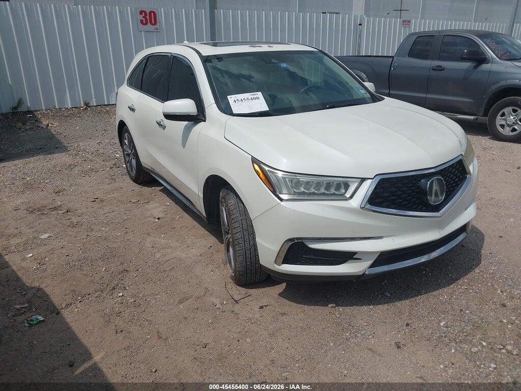 5FRYD3H56HB001982 2017 ACURA MDX photo no. 1
