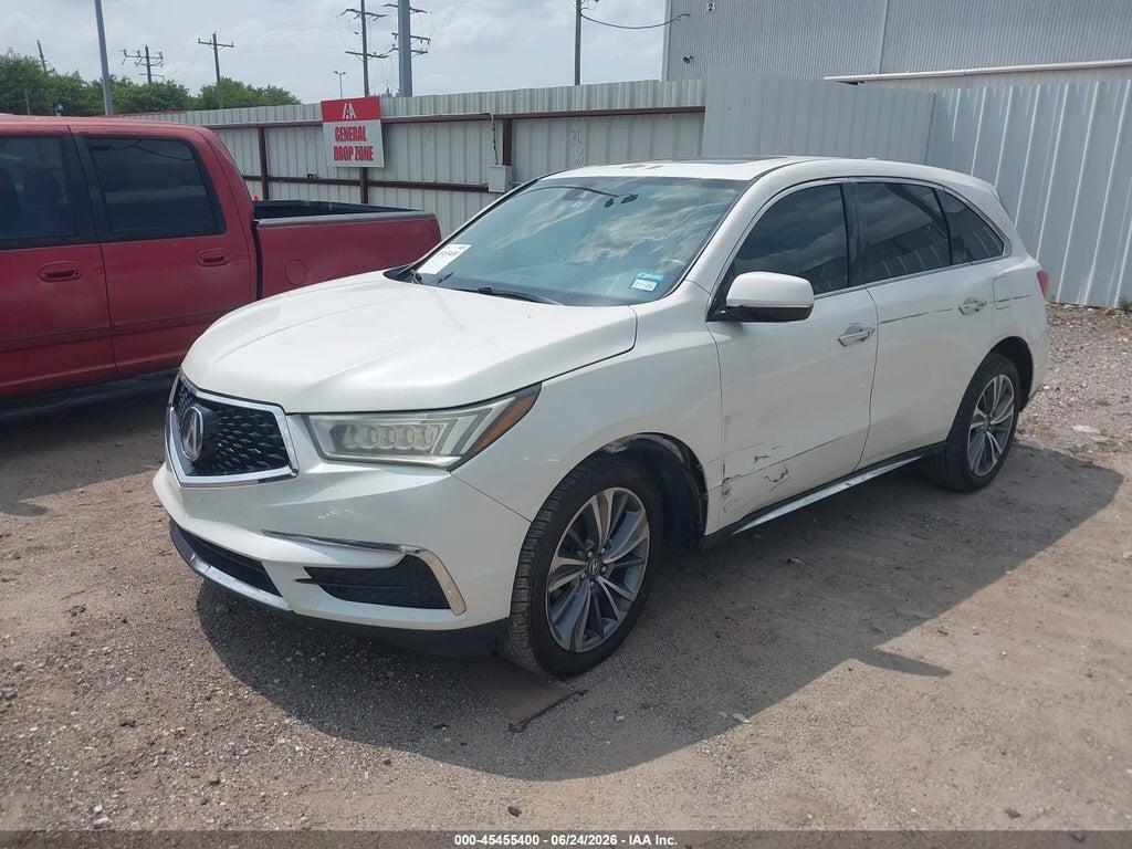 5FRYD3H56HB001982 2017 ACURA MDX photo no. 2