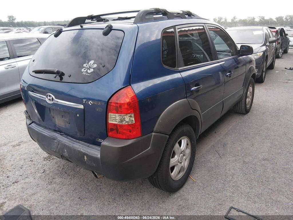 KM8JN72D85U193993 2005 HYUNDAI TUCSON photo no. 4