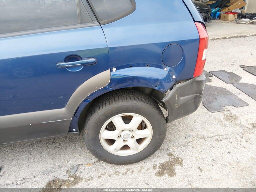 KM8JN72D85U193993 2005 HYUNDAI TUCSON photo no. 6