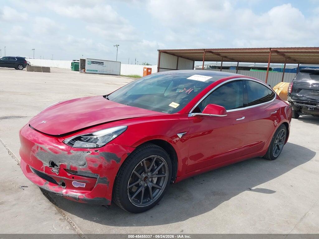 5YJ3E1EA5JF034914 2018 TESLA MODEL 3 photo no. 2