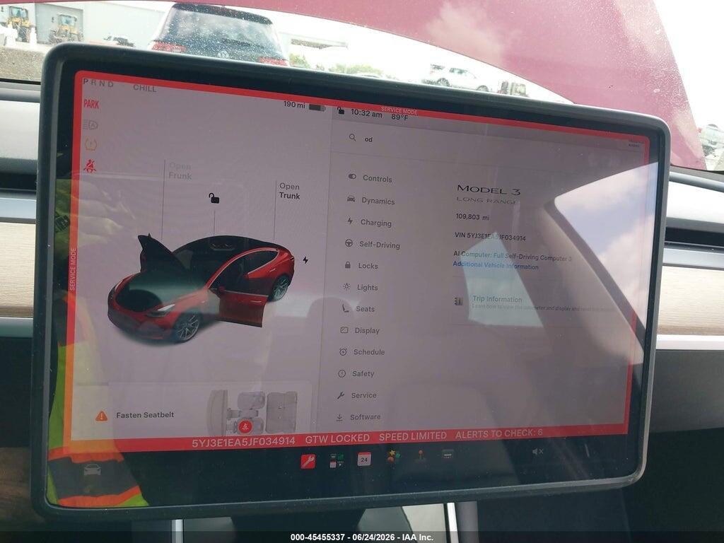 5YJ3E1EA5JF034914 2018 TESLA MODEL 3 photo no. 7