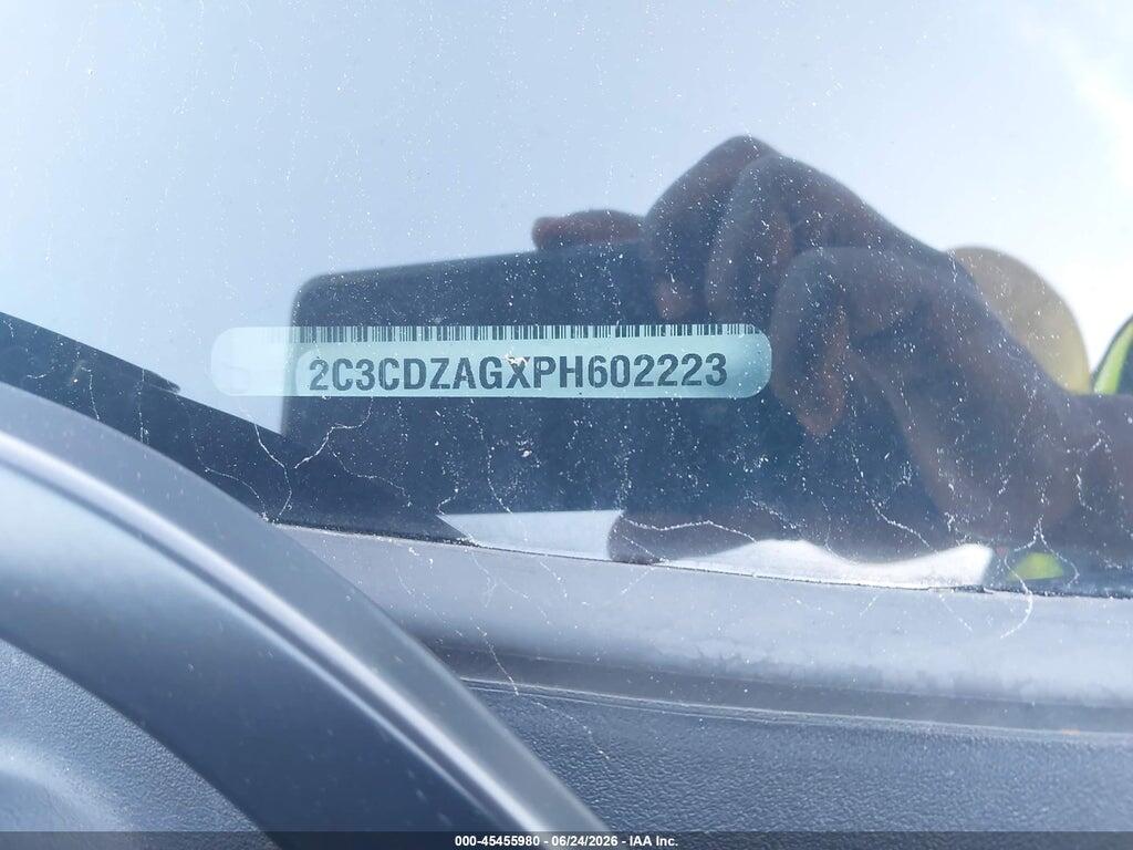 2C3CDZAGXPH602223 2023 DODGE CHALLENGER photo no. 9