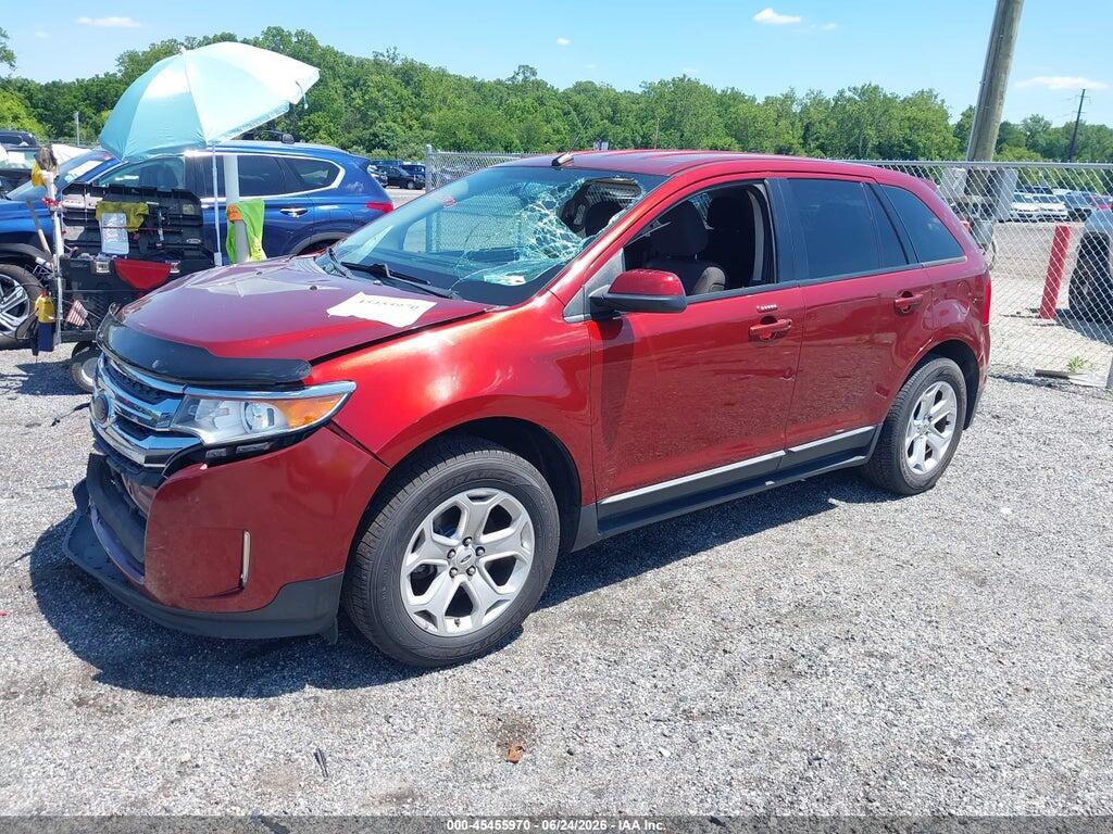 2FMDK3J91EBA42141 2014 FORD EDGE photo no. 2