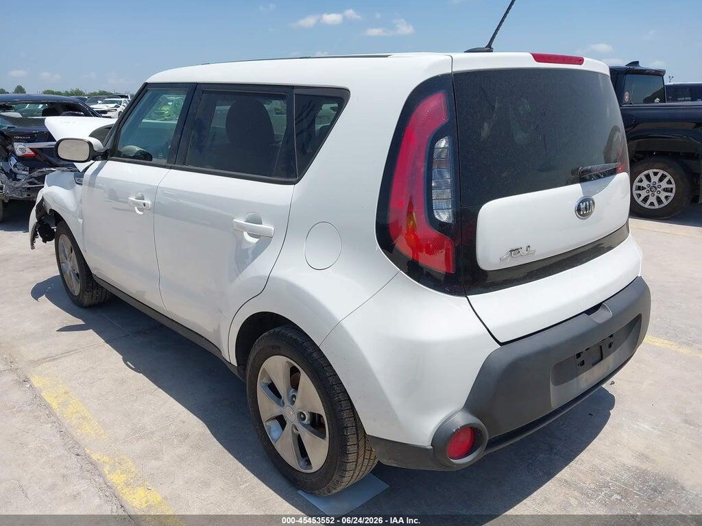 KNDJN2A23F7153361 2015 KIA SOUL photo no. 3
