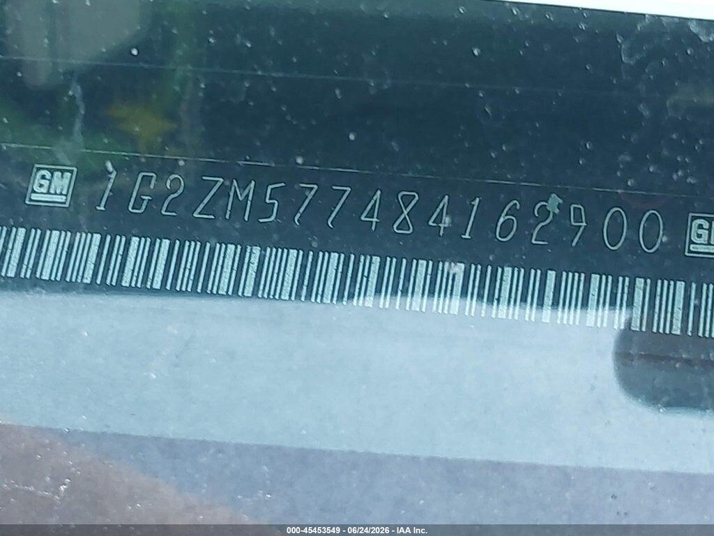 1G2ZM577484162900 2008 PONTIAC G6 photo no. 9