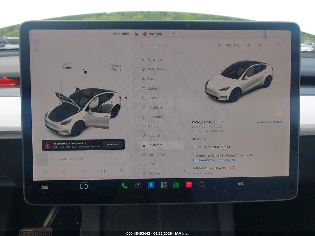 5YJYGDEE5MF306144 2021 TESLA MODEL Y photo no. 7